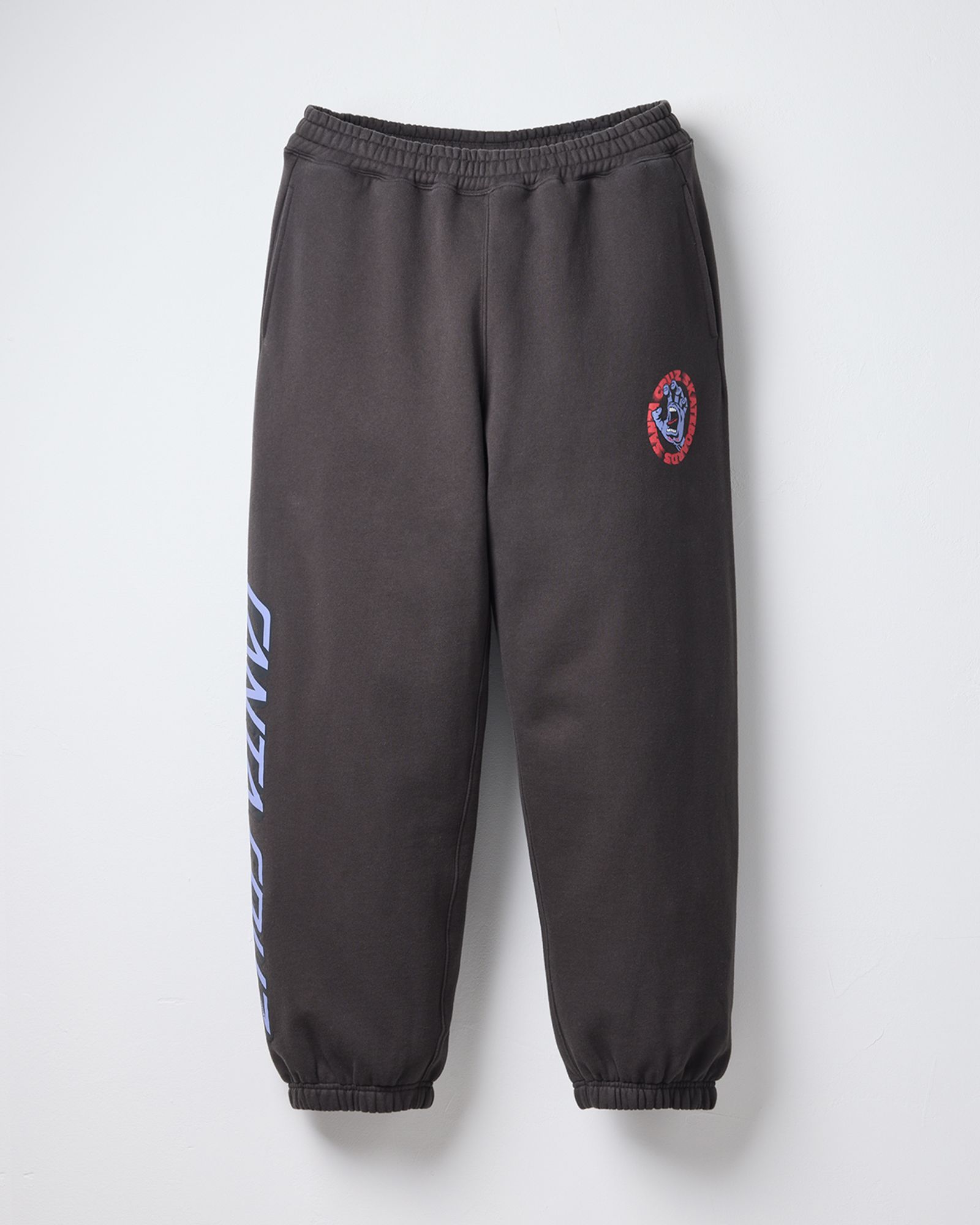 SANTA CRUZ / SCREAMING HAND SWEATPANTS / Faded Black