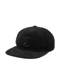 Corduroy 6 Panel Cap / Black×Black / コーデュロイキャップ