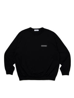Heavy Oz Jersey Plain Crew / BLACK /  へヴィーオンススウェット