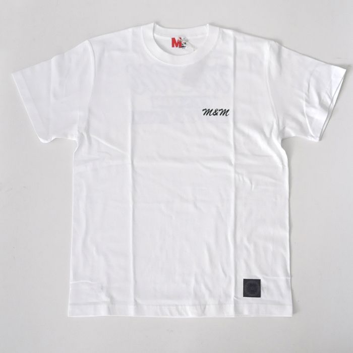 トップス M&M CUSTOM PERFORMANCE M&M CUSTOM PERFORMANCE - Edge Logo Tee / WHITE