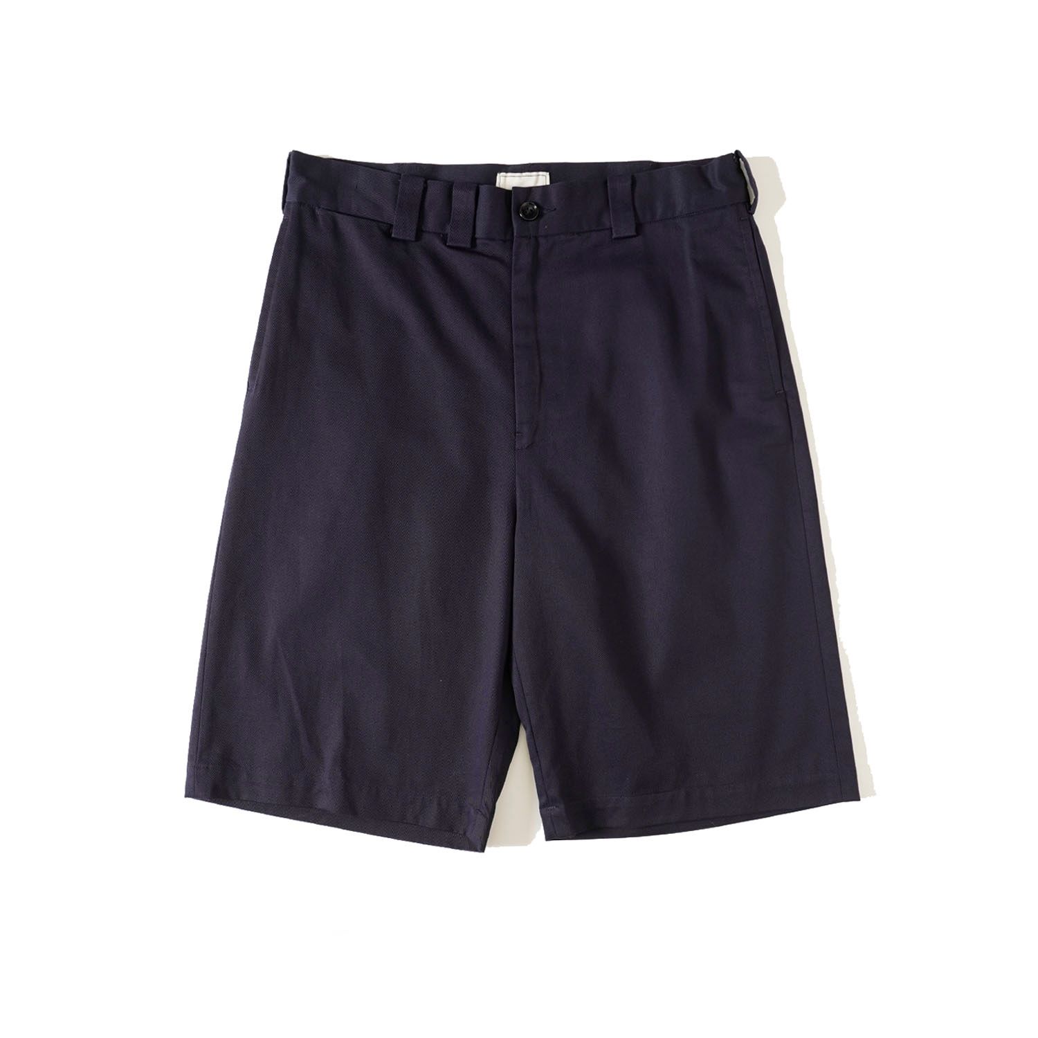 EVCON - BASIC CHINO SHORTS / NAVY | Stripe Online Store