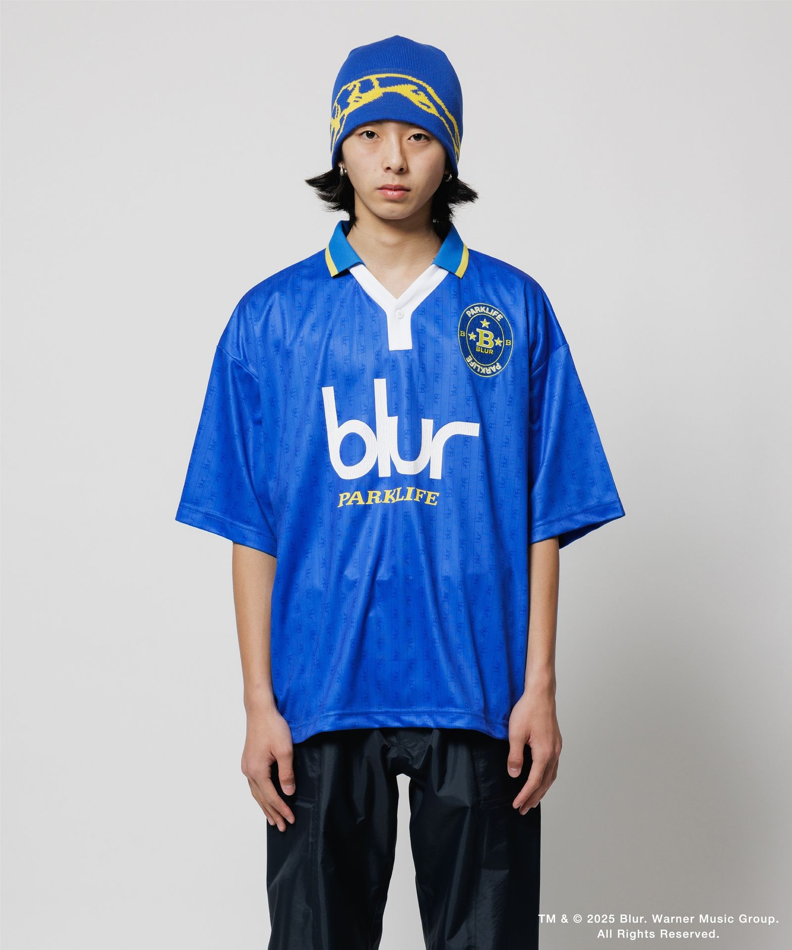 SOCCER SHIRT(xblur) / BLUE / blurコラボレーション