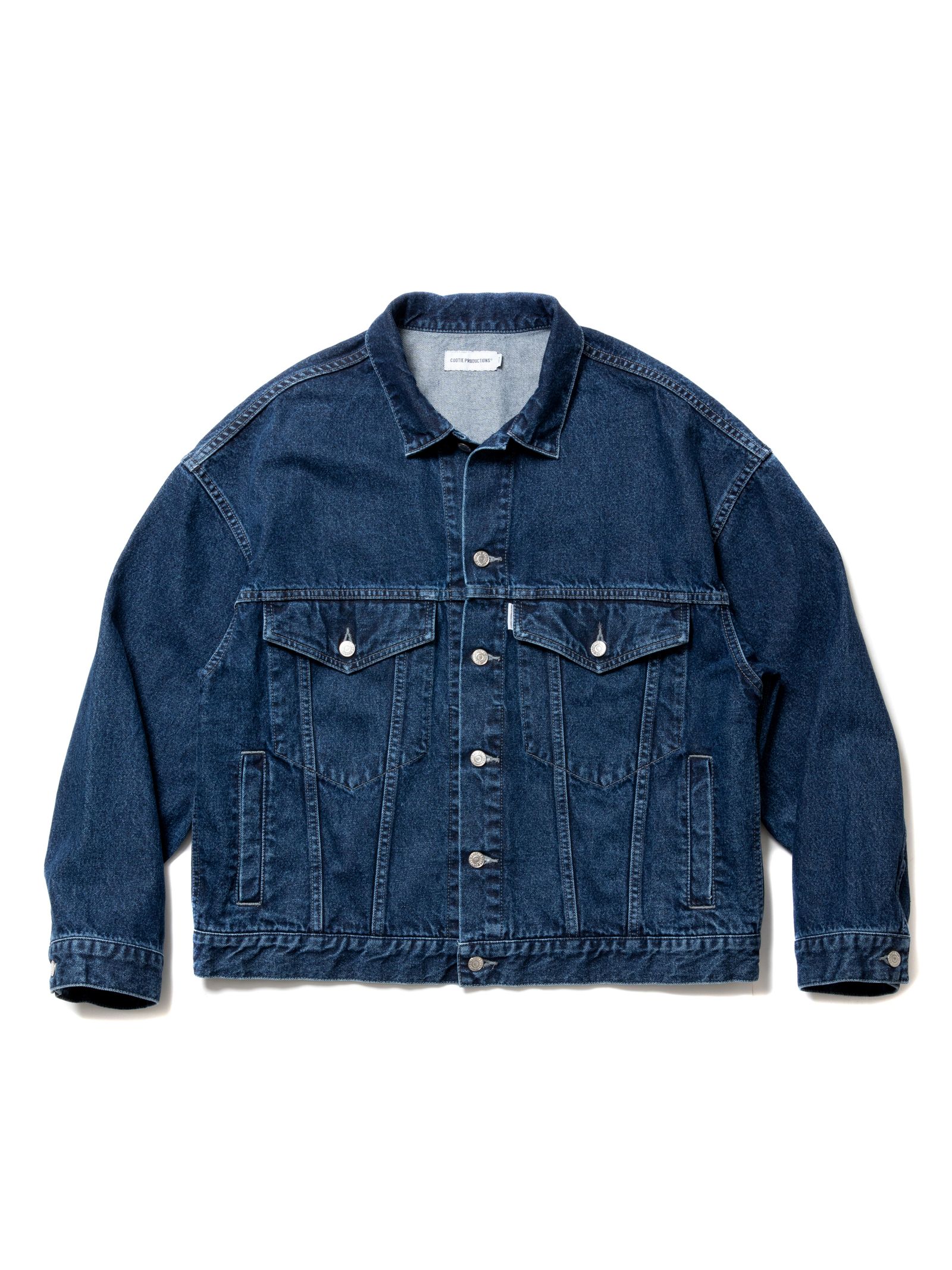 COOTIE PRODUCTIONS - 3rd Type Denim Jacket / INDIGO FADE / デニム