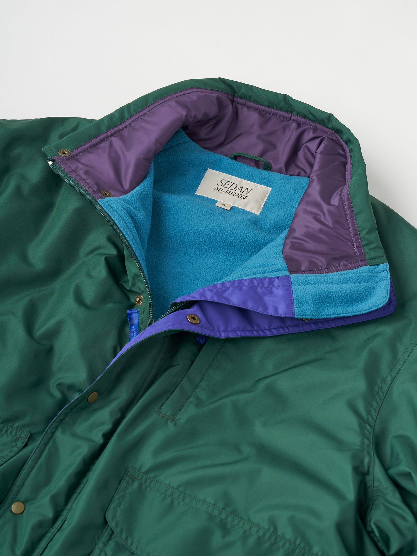 SEDAN ALL-PURPOSE - FLEECE LINED JACKET / HUNTER GREEN | Stripe Online Store