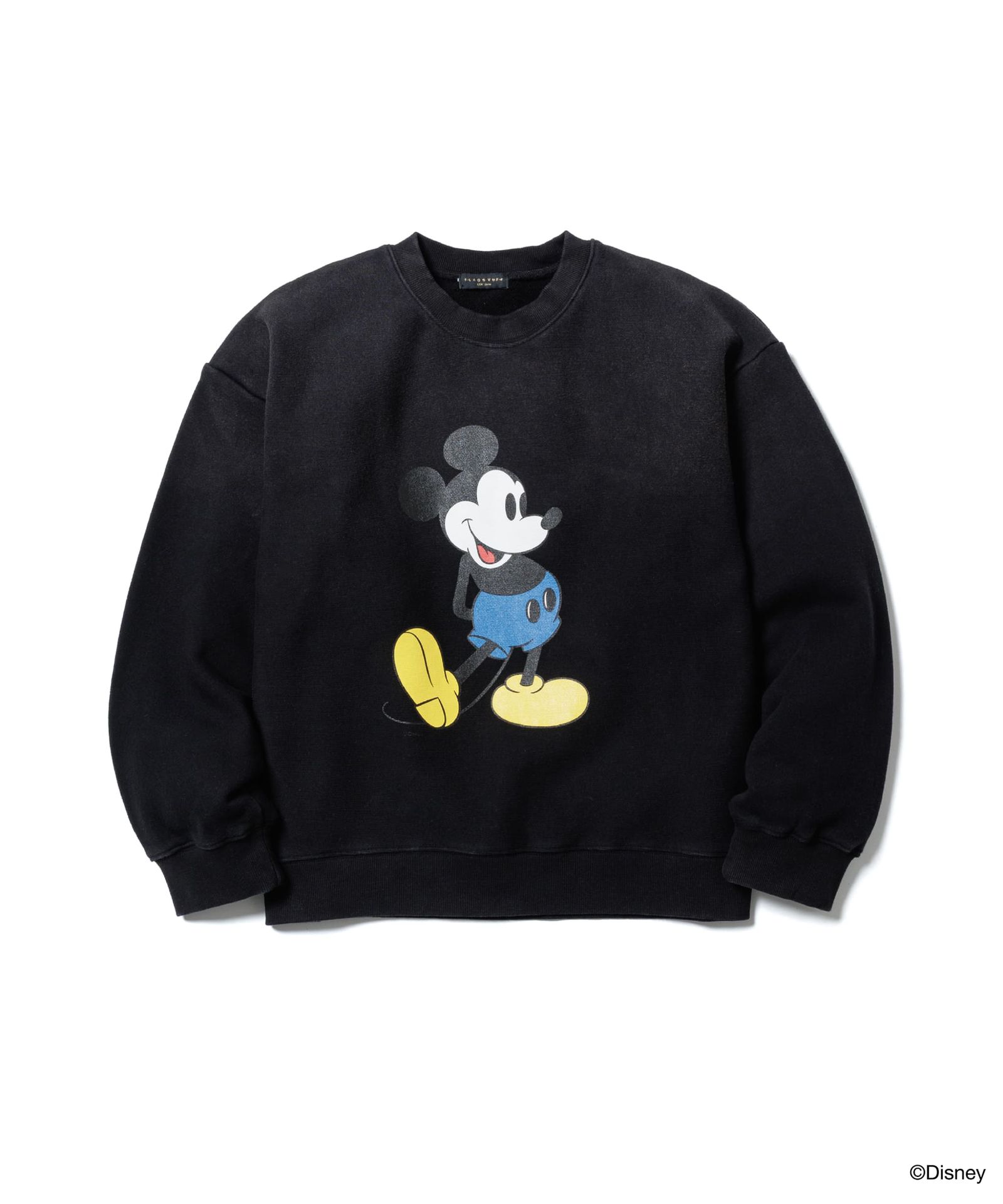 MICKEY SWEATSHIRT / BLACK×BLUE / スウェット