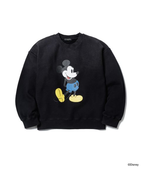MICKEY SWEATSHIRT / BLACK×BLUE / スウェット