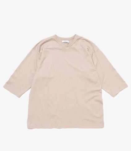 nonnative - COACH Q/S V-NECK TEE COTTON JERSEY OVERDYED