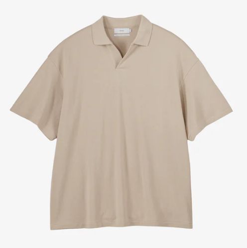 トップス Graphpaper Cotton Pique Jersey S/S POLO Cotton Pique Jersey S/S Skipper Polo | Graphpaper(グラフ