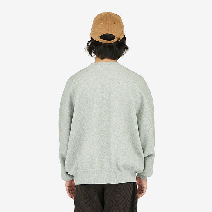HEAVY OZ CREW NECK SWEAT / H.GRAY