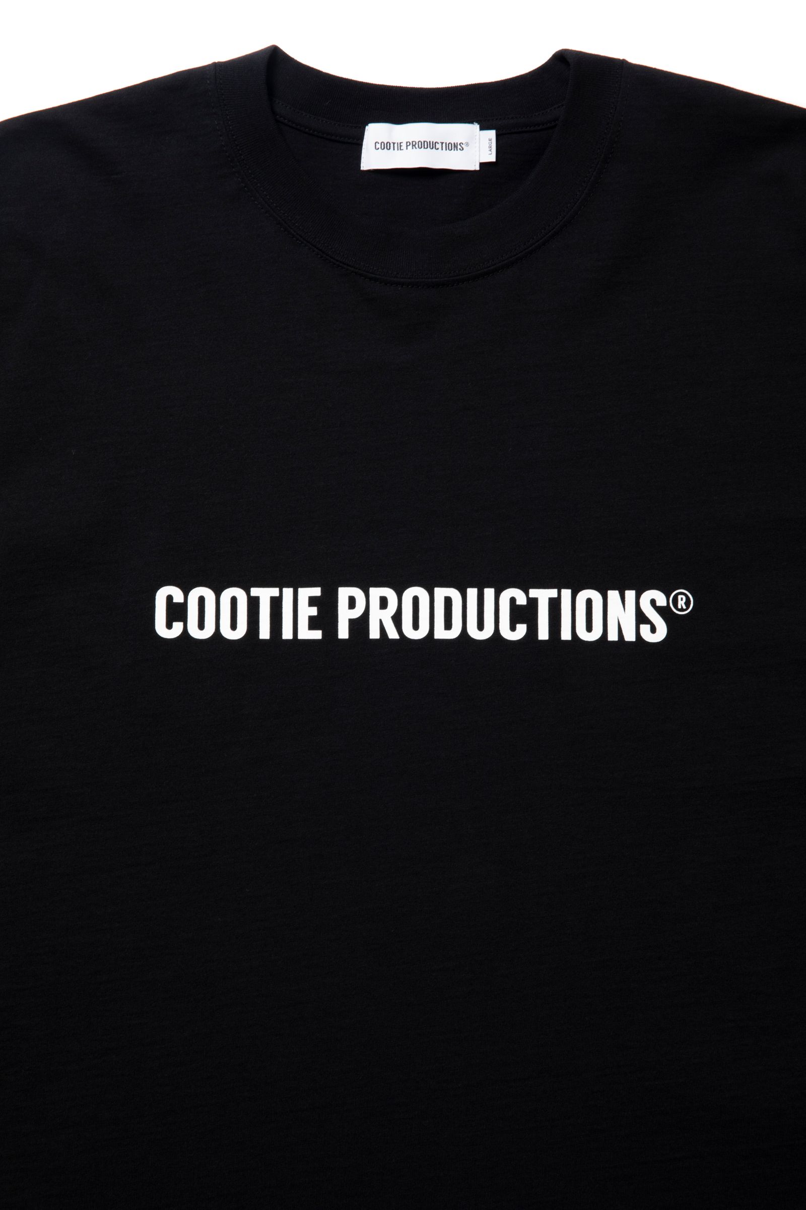 COOTIE PRODUCTIONS - N/C Jersey Print S/S Tee - 2 / BLACK