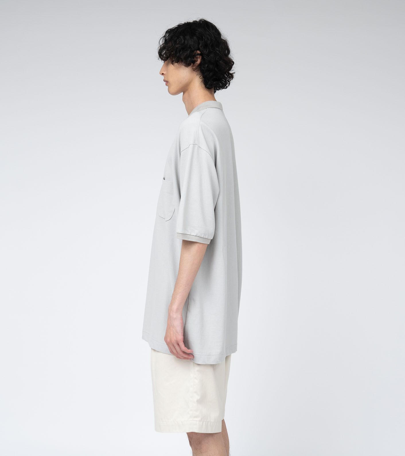 S/S Polo Shirt / LB(Light Beige)