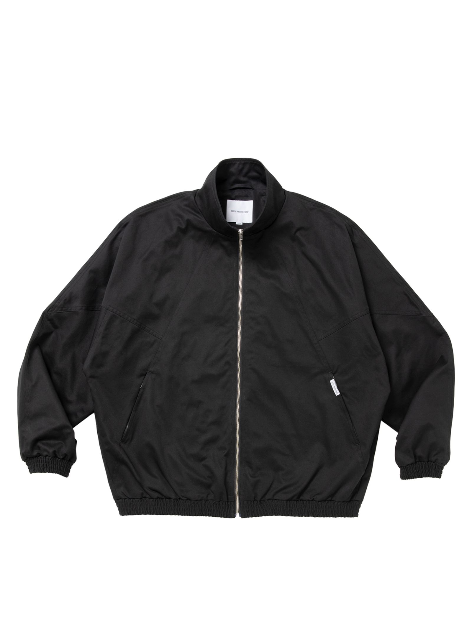 Cotton Twill Track Jacket / BLACK /  トラックジャケット