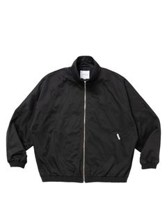 Cotton Twill Track Jacket / BLACK /  トラックジャケット