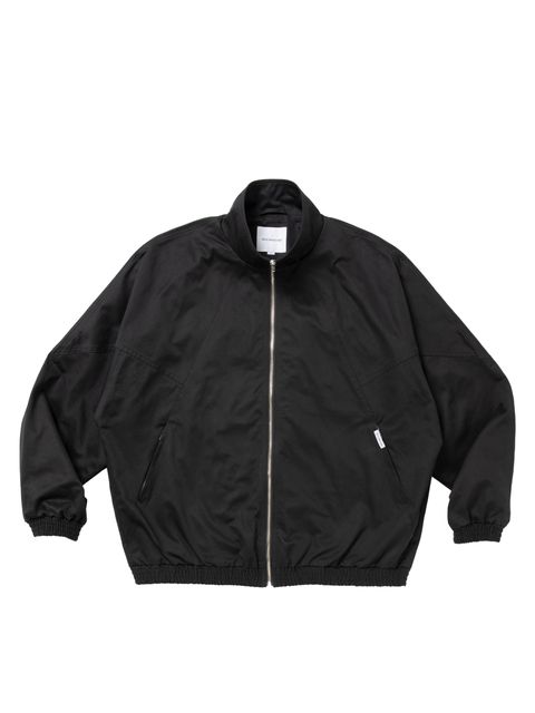 Cotton Twill Track Jacket / BLACK /  トラックジャケット