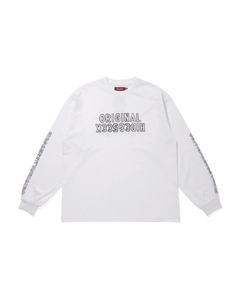 "HideandSeek×Toru Nishiura" Original L/S Tee / WHT / L/Sシャツ