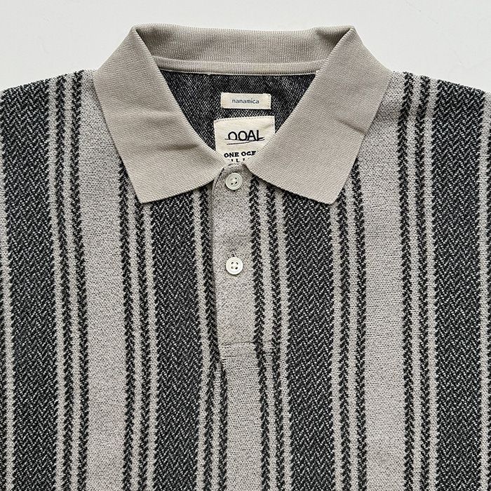 Knit Polo Sweater / CH(Charcoal)