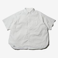DRY OXFORD CORPORATE S/S B.D SHIRT / WHITE