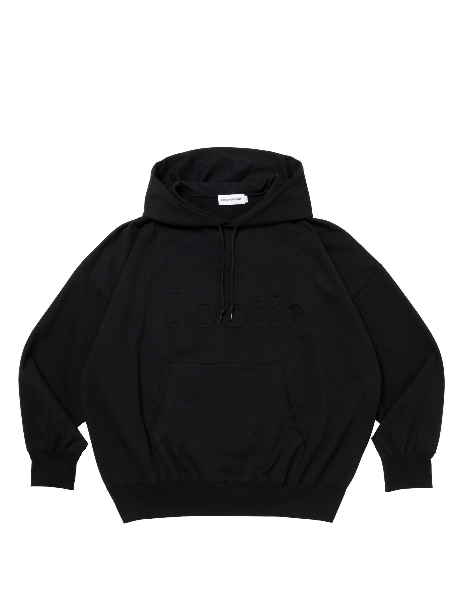 Heavy Oz Jersey Plain Hoodie / BLACK /  MVSヘビーオンスフーディー