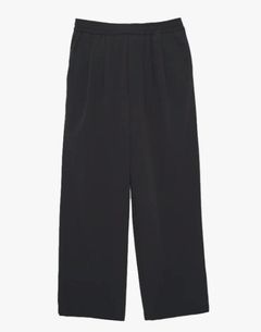 PERTEX Equilibrium Two Tuck Wide Pants / BLACK