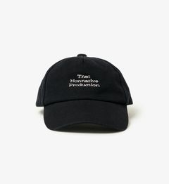 WORKER 6P CAP COTTON OXFORD / BLACK