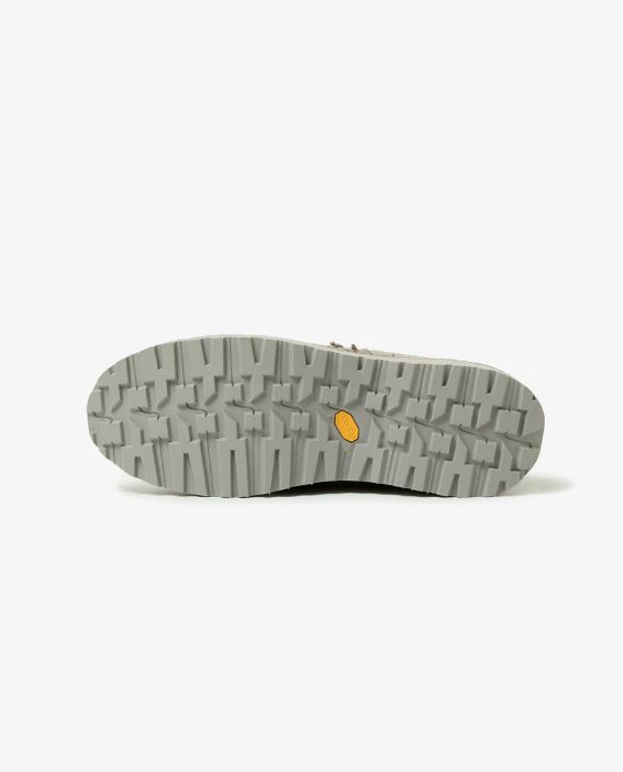TROOPER LACE UP BOOTS COW LEATHER / GRAY
