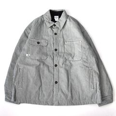 CRA90 HICKORY STRIPE JACKET POST O'ALLS / NAVY