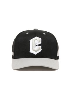 6 PANEL STRETCH SNAPBACK CAP / BLACK /  MITCHELL & NESSコラボ / MTL-CTE-03