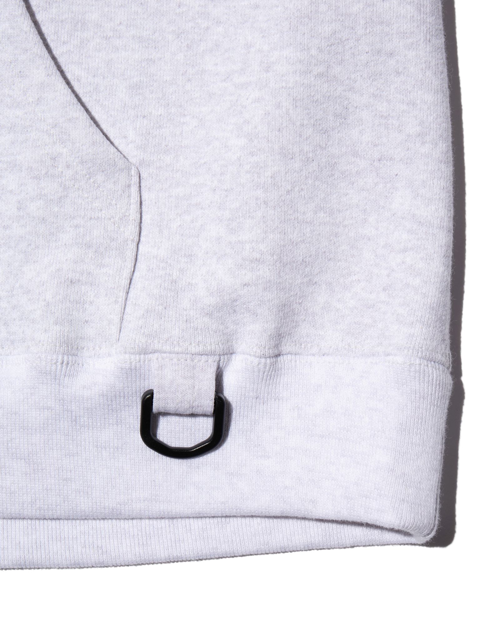 Logo Zip Up Hoodie / GRAY