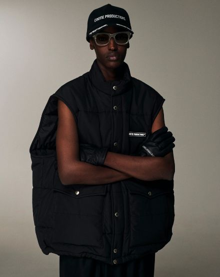 Error Fit Padded Racing Vest / BLACK / レーシングベスト / CTE-25A218
