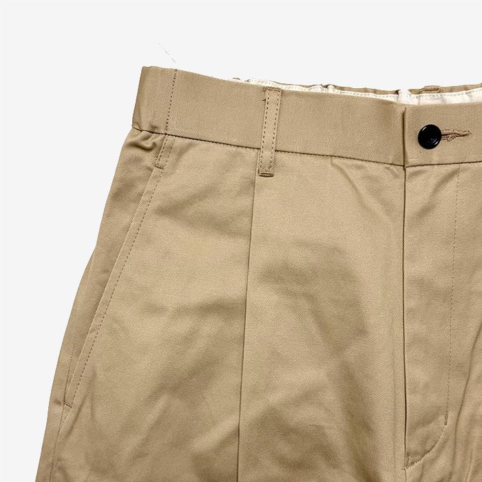Westpoint Chino Wide Straight Trousers / Beige