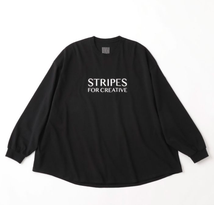 Stripes for creative SUPER BIG LS TEE - Tシャツ/カットソー(七分/長袖)