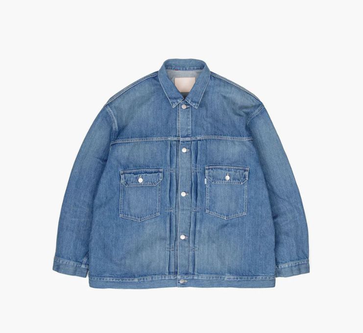 Selvage Denim Jacket / LIGHT FADE - 1