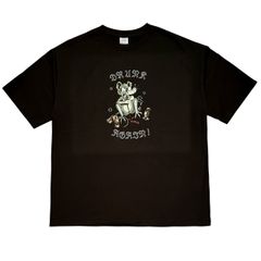 DRUNK AGAIN T SHIRT / BLACK / プリントシャツ