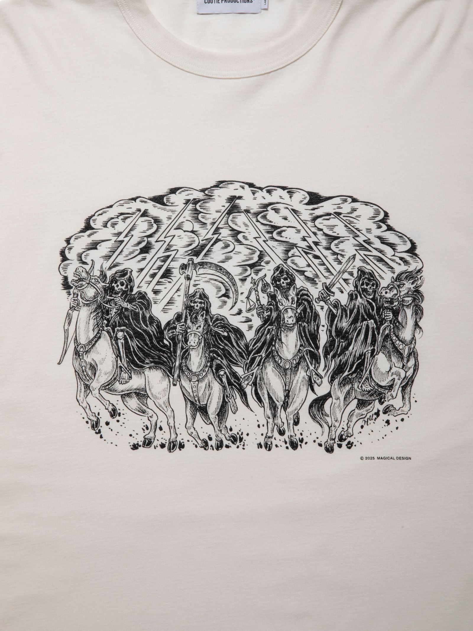 Print L/S Tee (Magical Design®) / OFF IVORY /  コラボレーションL/Sティーシャツ