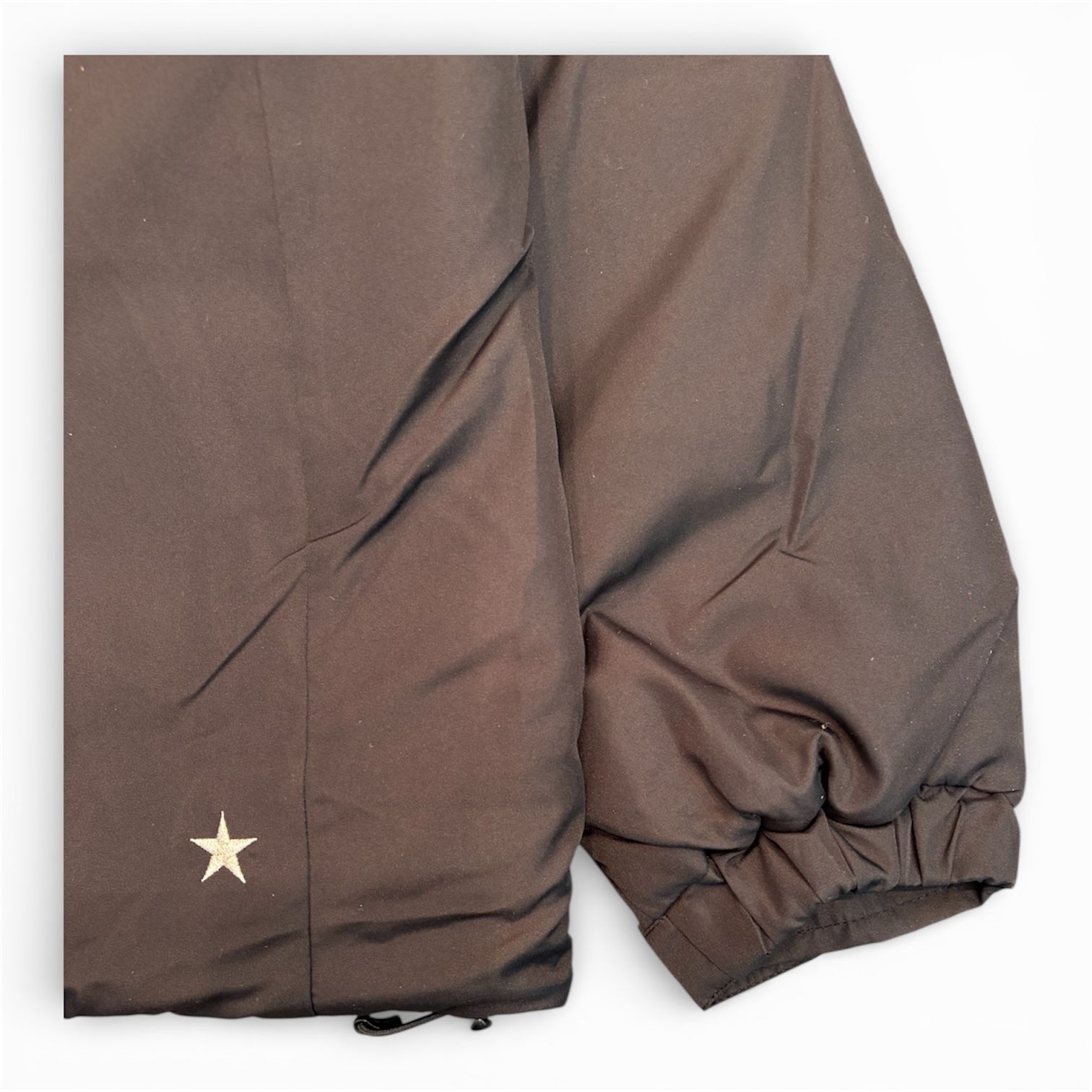 Insulated Full Zip Parka / BLACK / 中綿入りフーデッドジャケット