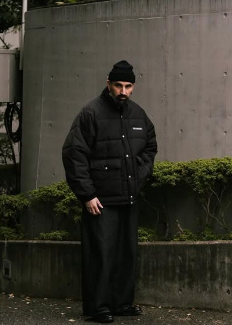 Error Fit Padded Racing Jacket / BLACK / レーシングジャケット / CTE-25A217