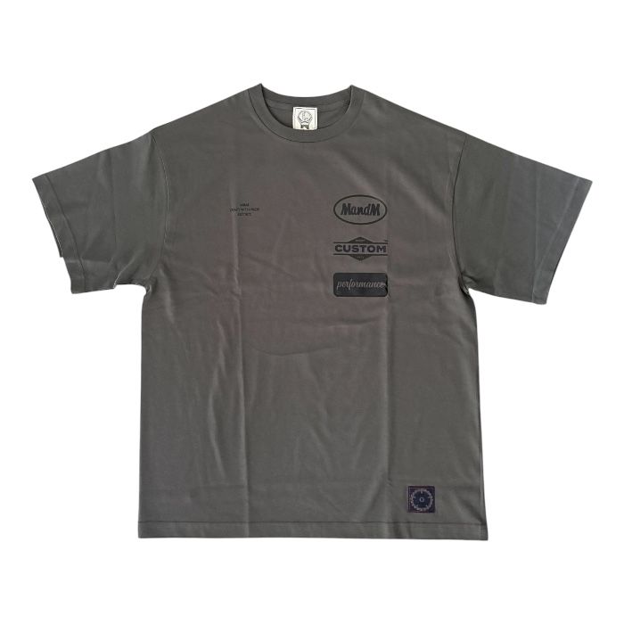 PRINT TEE / SLATE GRAY / プリントティー / 26MMT24