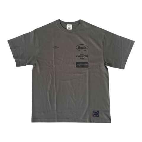 PRINT TEE / SLATE GRAY / プリントティー / 26MMT24