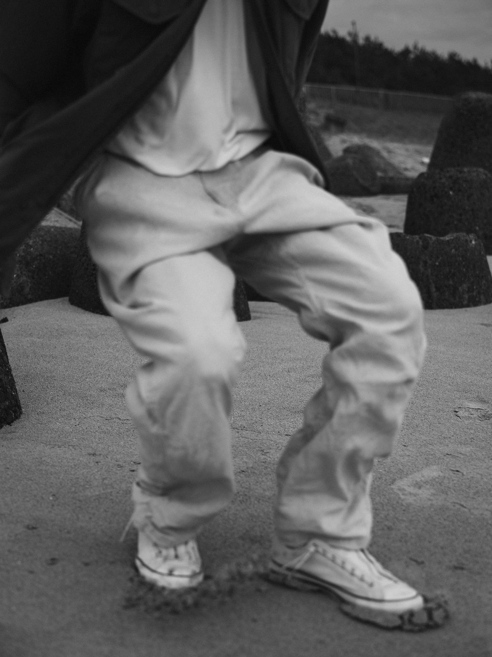 CONVERSE × nonnative ALL STAR GORE-TEX CENTERZIP OX / NN / IVORY