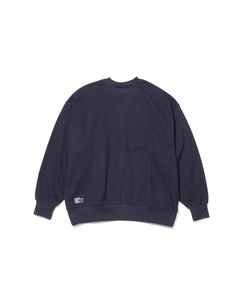 LIGHT OZ CREW NECK SWEAT / NAVY