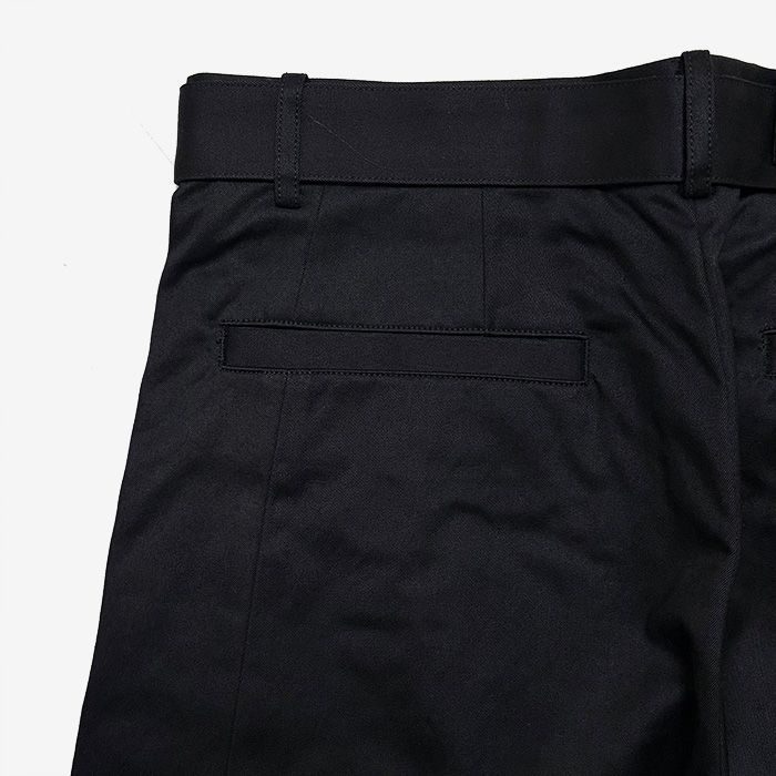 Dry Westpoint Barrel-Fit Belted Pant / Black