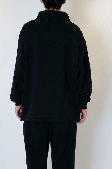 SWEAT PULLOVER / BLACK