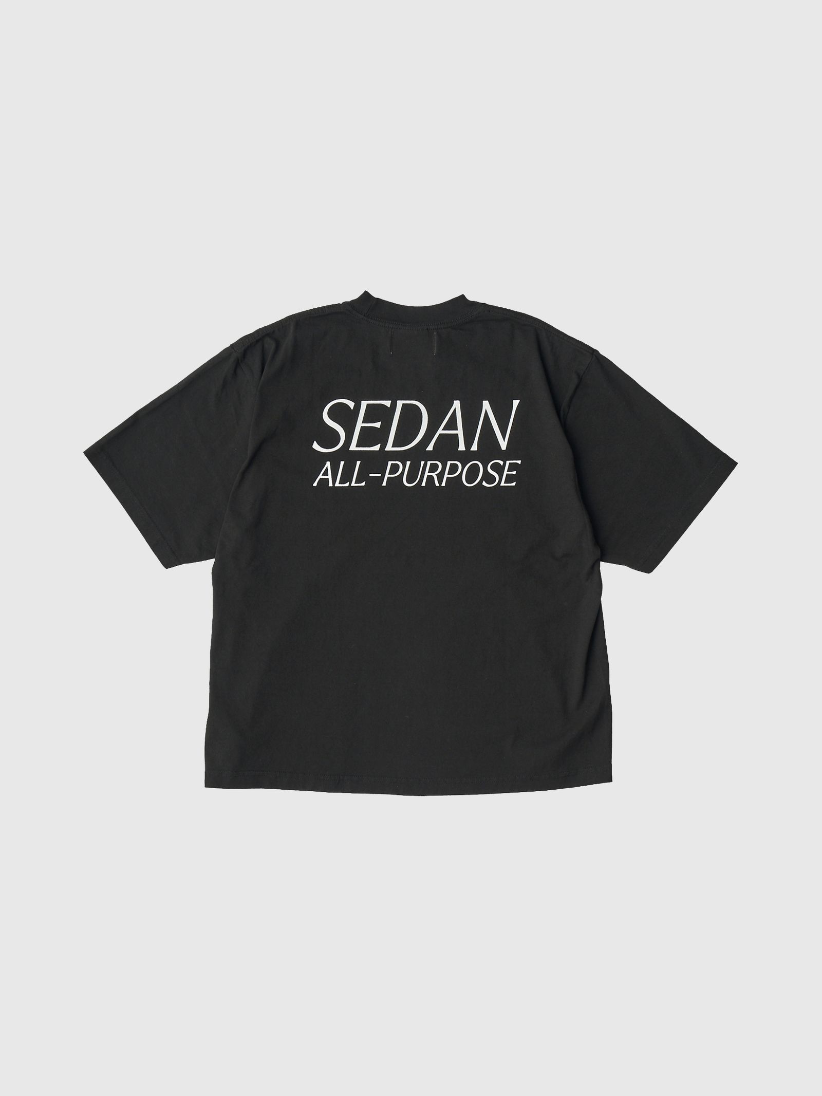 SEDAN ALL-PURPOSE - GARMENT DYED S/S TEE / Charcoal | Stripe
