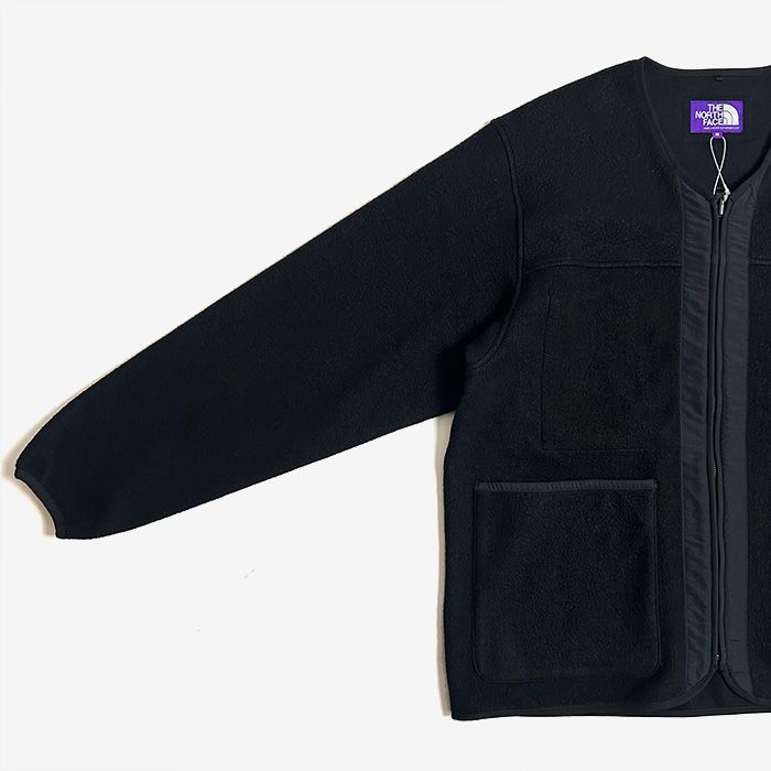 PLAS Fleece Field Cardigan / K(Black)