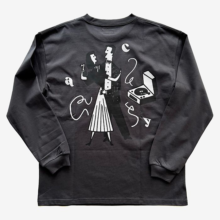 JOY L/S TEE / L.BLACK
