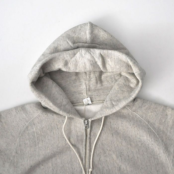 Zip Hoodie Sweat / Porridge
