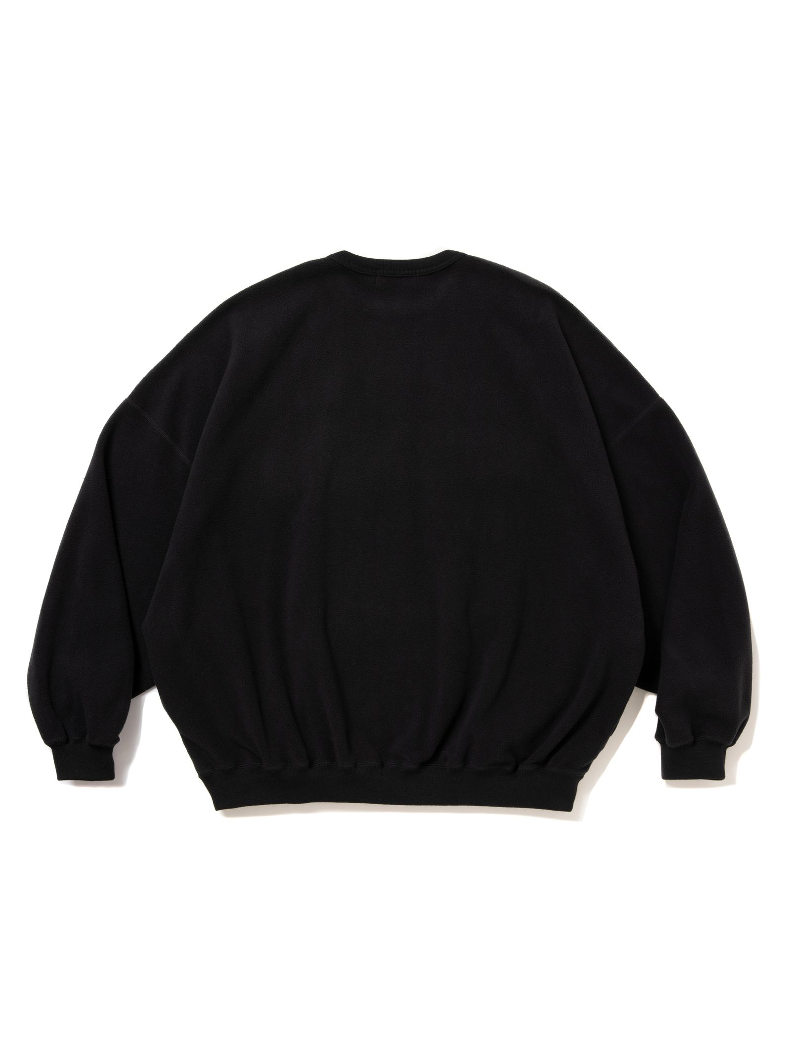 Fleece Sweat Crew / BLACK /  フリーススウェット / CTE-25A331
