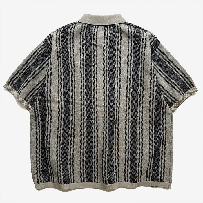 Knit Polo Sweater / CH(Charcoal)
