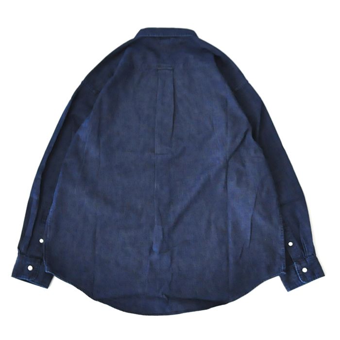 ALLEN DENIM LS SHIRT / INDIGO