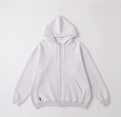 S.F.C FULL ZIP HOODY | ASH GREY